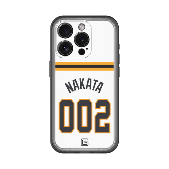 スリムプロテクションプレミアムケース［ 読売ジャイアンツ - #002 NAKATA - ホーム ］