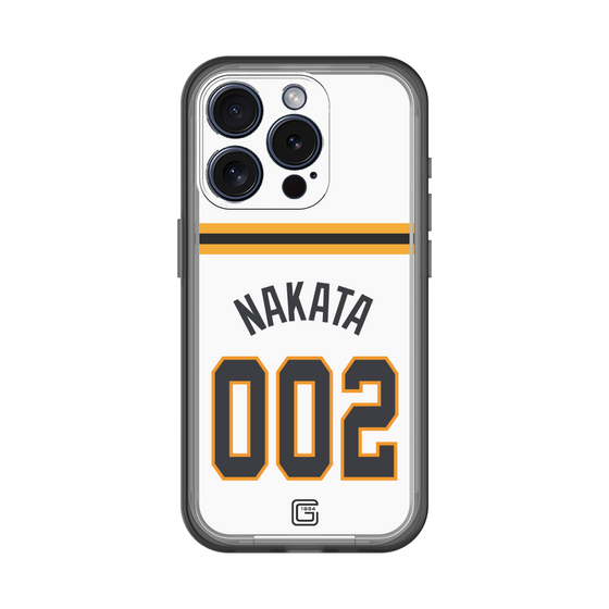 スリムプロテクションプレミアムケース［ 読売ジャイアンツ - #002 NAKATA - ホーム ］