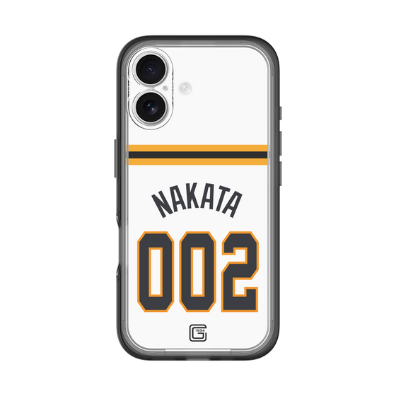 スリムプロテクションプレミアムケース［ 読売ジャイアンツ - #002 NAKATA - ホーム ］
