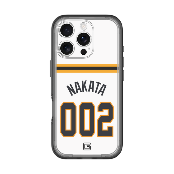 スリムプロテクションプレミアムケース［ 読売ジャイアンツ - #002 NAKATA - ホーム ］