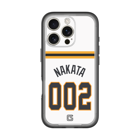 スリムプロテクションプレミアムケース［ 読売ジャイアンツ - #002 NAKATA - ホーム ］