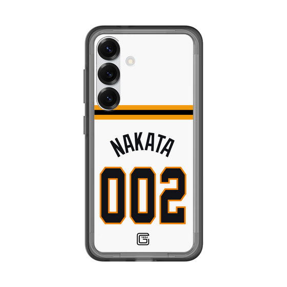 スリムプロテクションプレミアムケース［ 読売ジャイアンツ - #002 NAKATA - ホーム ］