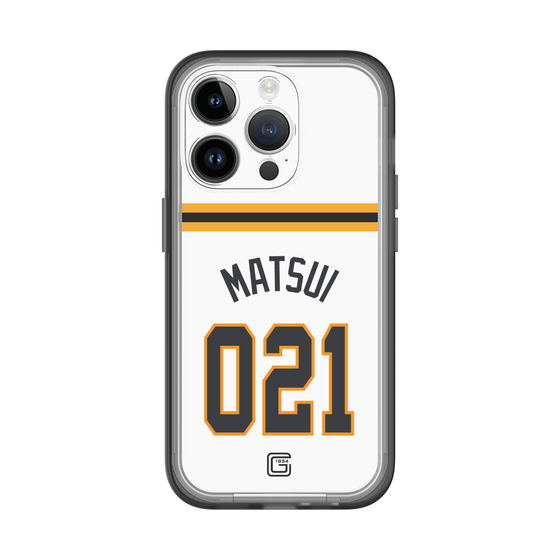 スリムプロテクションプレミアムケース［ 読売ジャイアンツ - #021 MATSUI - ホーム ］