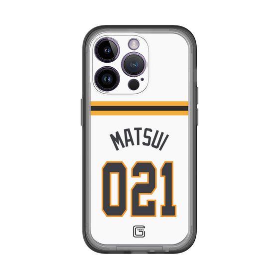 スリムプロテクションプレミアムケース［ 読売ジャイアンツ - #021 MATSUI - ホーム ］