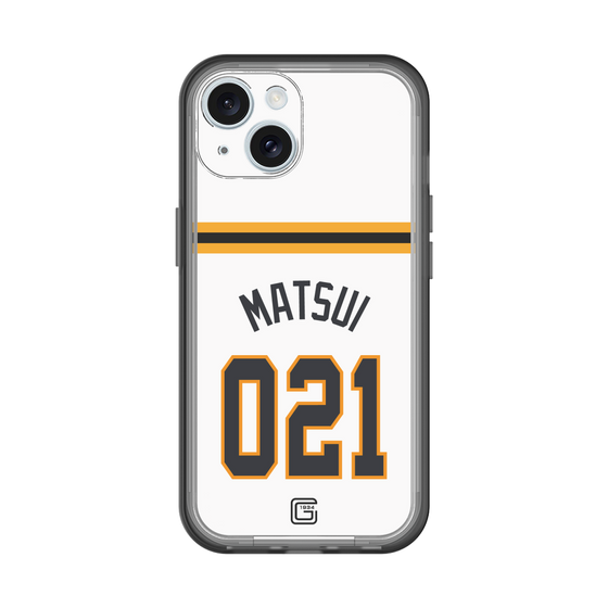 スリムプロテクションプレミアムケース［ 読売ジャイアンツ - #021 MATSUI - ホーム ］