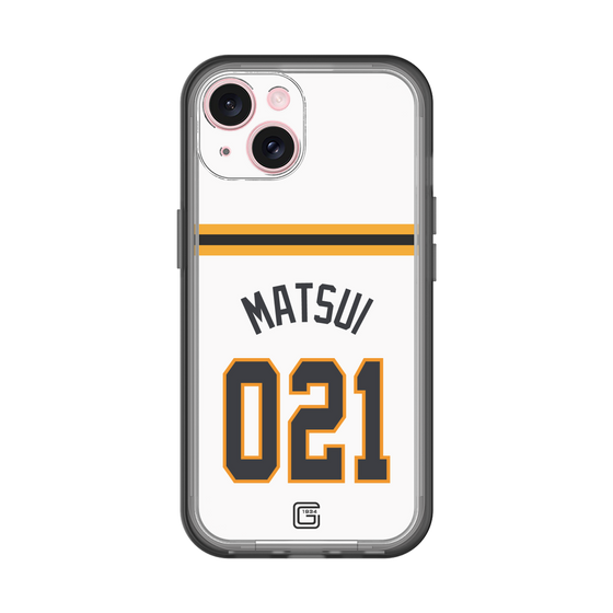 スリムプロテクションプレミアムケース［ 読売ジャイアンツ - #021 MATSUI - ホーム ］
