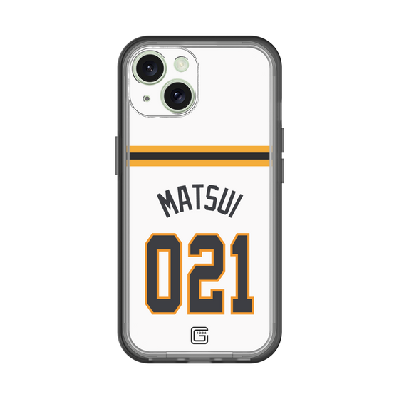 スリムプロテクションプレミアムケース［ 読売ジャイアンツ - #021 MATSUI - ホーム ］