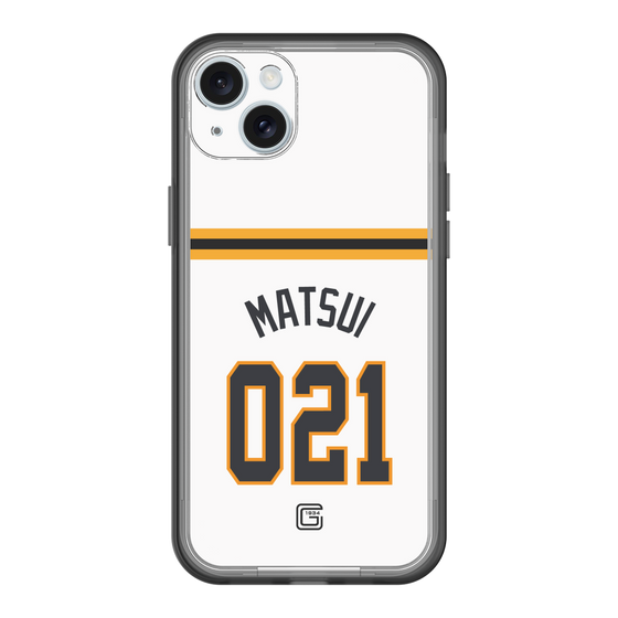 スリムプロテクションプレミアムケース［ 読売ジャイアンツ - #021 MATSUI - ホーム ］