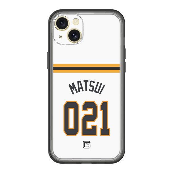 スリムプロテクションプレミアムケース［ 読売ジャイアンツ - #021 MATSUI - ホーム ］