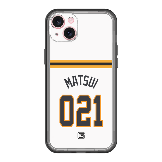 スリムプロテクションプレミアムケース［ 読売ジャイアンツ - #021 MATSUI - ホーム ］