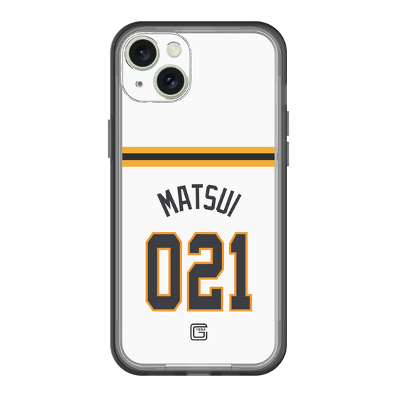 スリムプロテクションプレミアムケース［ 読売ジャイアンツ - #021 MATSUI - ホーム ］