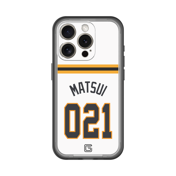 スリムプロテクションプレミアムケース［ 読売ジャイアンツ - #021 MATSUI - ホーム ］
