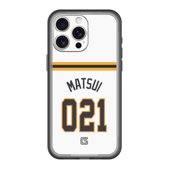 スリムプロテクションプレミアムケース［ 読売ジャイアンツ - #021 MATSUI - ホーム ］
