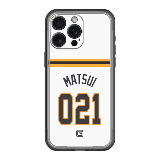 スリムプロテクションプレミアムケース［ 読売ジャイアンツ - #021 MATSUI - ホーム ］