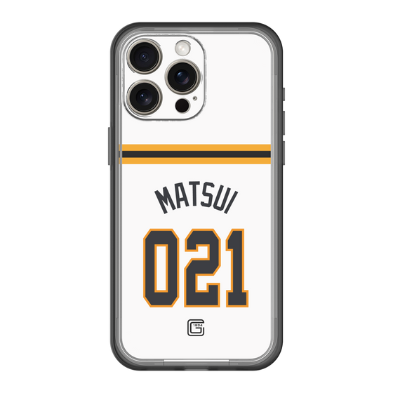 スリムプロテクションプレミアムケース［ 読売ジャイアンツ - #021 MATSUI - ホーム ］