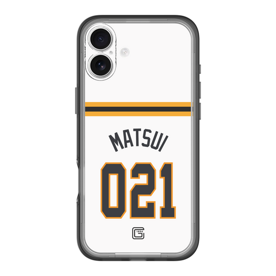 スリムプロテクションプレミアムケース［ 読売ジャイアンツ - #021 MATSUI - ホーム ］