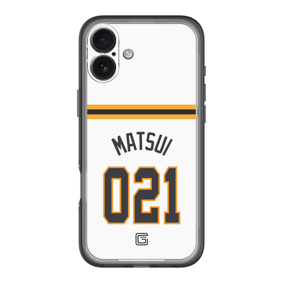 スリムプロテクションプレミアムケース［ 読売ジャイアンツ - #021 MATSUI - ホーム ］