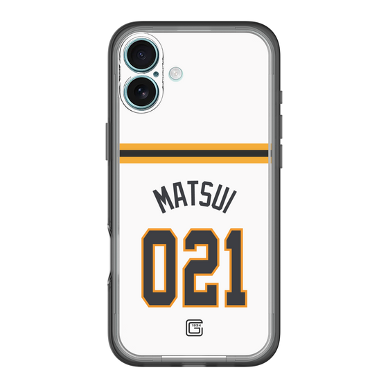 スリムプロテクションプレミアムケース［ 読売ジャイアンツ - #021 MATSUI - ホーム ］
