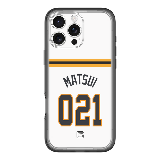 スリムプロテクションプレミアムケース［ 読売ジャイアンツ - #021 MATSUI - ホーム ］
