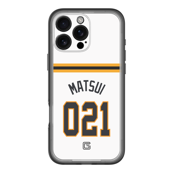 スリムプロテクションプレミアムケース［ 読売ジャイアンツ - #021 MATSUI - ホーム ］