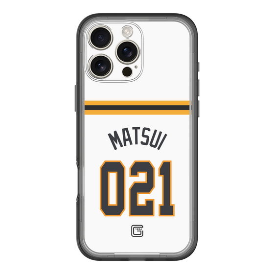スリムプロテクションプレミアムケース［ 読売ジャイアンツ - #021 MATSUI - ホーム ］