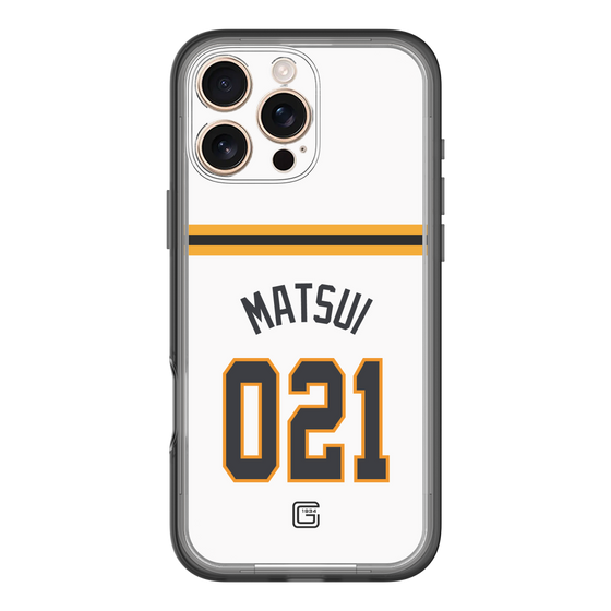 スリムプロテクションプレミアムケース［ 読売ジャイアンツ - #021 MATSUI - ホーム ］