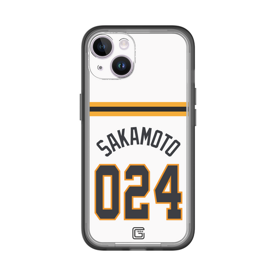 スリムプロテクションプレミアムケース［ 読売ジャイアンツ - #024 SAKAMOTO - ホーム ］