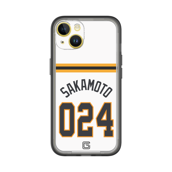 スリムプロテクションプレミアムケース［ 読売ジャイアンツ - #024 SAKAMOTO - ホーム ］