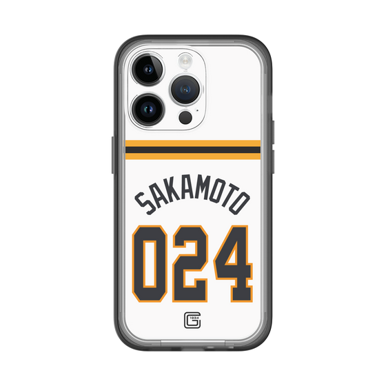 スリムプロテクションプレミアムケース［ 読売ジャイアンツ - #024 SAKAMOTO - ホーム ］