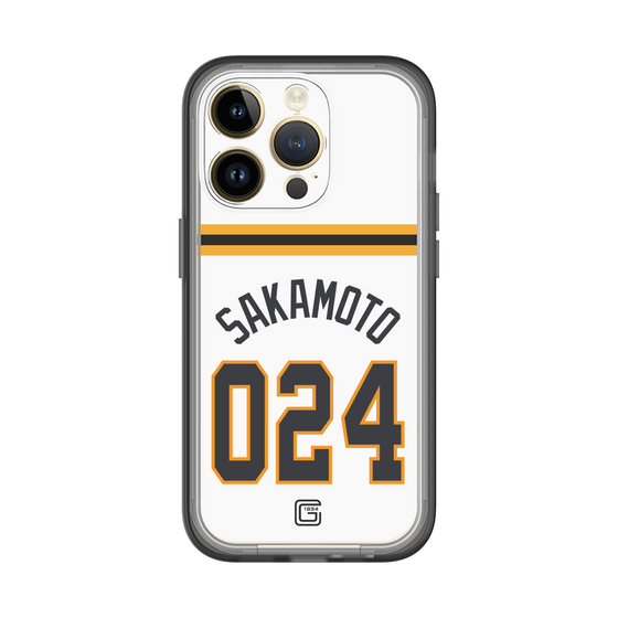 スリムプロテクションプレミアムケース［ 読売ジャイアンツ - #024 SAKAMOTO - ホーム ］