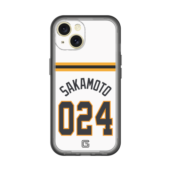 スリムプロテクションプレミアムケース［ 読売ジャイアンツ - #024 SAKAMOTO - ホーム ］