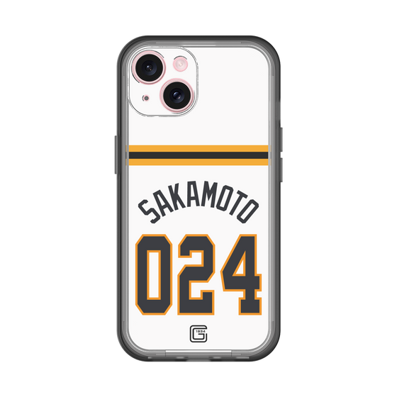 スリムプロテクションプレミアムケース［ 読売ジャイアンツ - #024 SAKAMOTO - ホーム ］