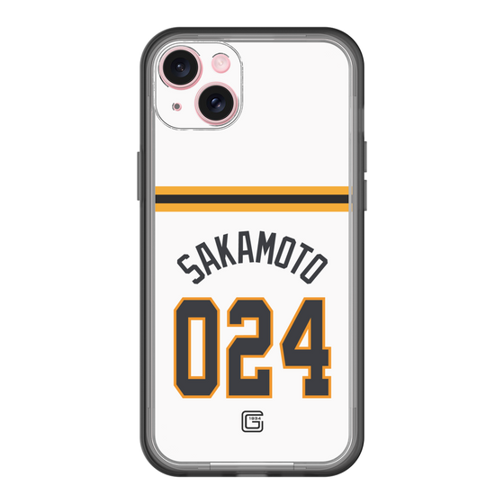 スリムプロテクションプレミアムケース［ 読売ジャイアンツ - #024 SAKAMOTO - ホーム ］
