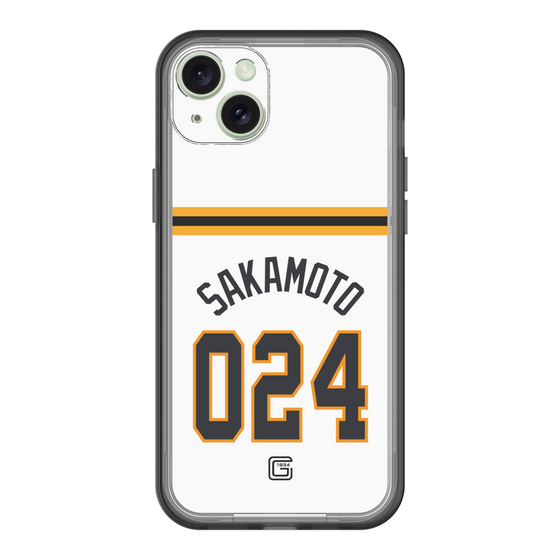 スリムプロテクションプレミアムケース［ 読売ジャイアンツ - #024 SAKAMOTO - ホーム ］