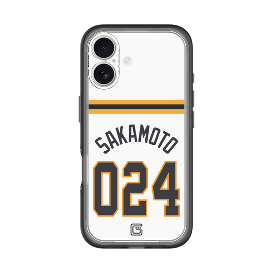 スリムプロテクションプレミアムケース［ 読売ジャイアンツ - #024 SAKAMOTO - ホーム ］
