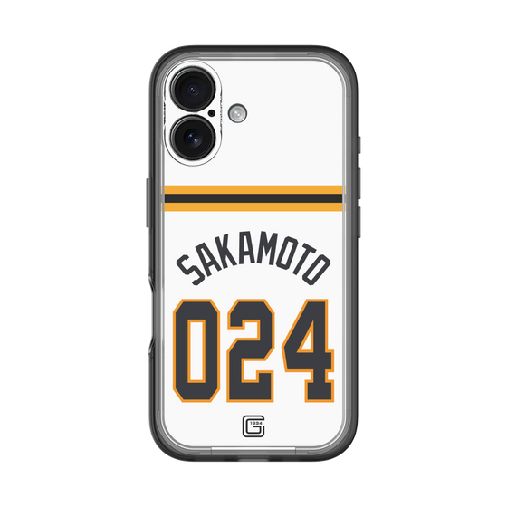 スリムプロテクションプレミアムケース［ 読売ジャイアンツ - #024 SAKAMOTO - ホーム ］