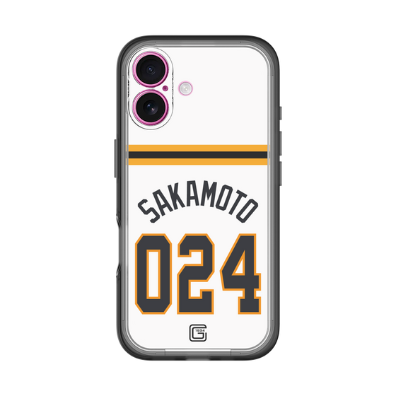 スリムプロテクションプレミアムケース［ 読売ジャイアンツ - #024 SAKAMOTO - ホーム ］