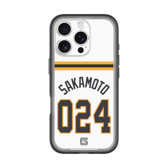 スリムプロテクションプレミアムケース［ 読売ジャイアンツ - #024 SAKAMOTO - ホーム ］