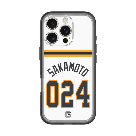スリムプロテクションプレミアムケース［ 読売ジャイアンツ - #024 SAKAMOTO - ホーム ］