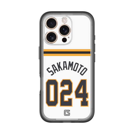 スリムプロテクションプレミアムケース［ 読売ジャイアンツ - #024 SAKAMOTO - ホーム ］