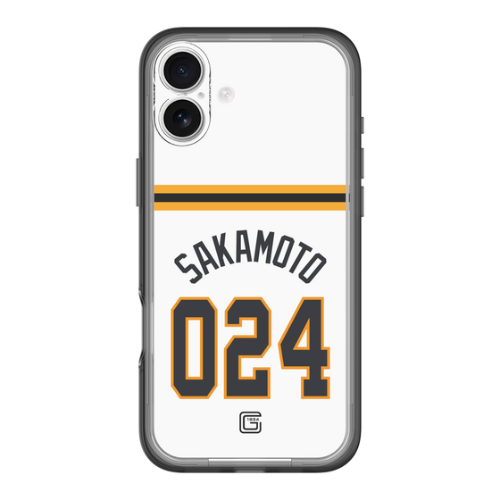 スリムプロテクションプレミアムケース［ 読売ジャイアンツ - #024 SAKAMOTO - ホーム ］