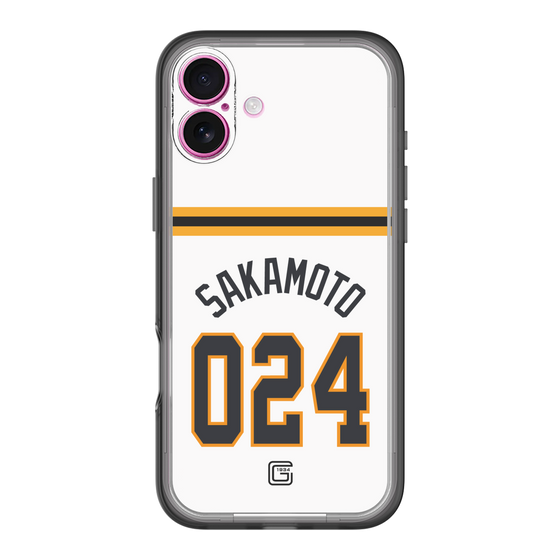 スリムプロテクションプレミアムケース［ 読売ジャイアンツ - #024 SAKAMOTO - ホーム ］