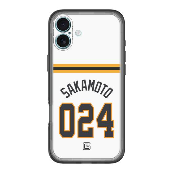 スリムプロテクションプレミアムケース［ 読売ジャイアンツ - #024 SAKAMOTO - ホーム ］
