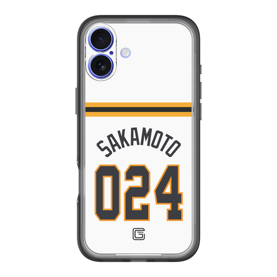 スリムプロテクションプレミアムケース［ 読売ジャイアンツ - #024 SAKAMOTO - ホーム ］