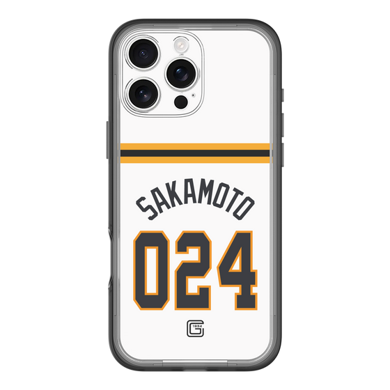 スリムプロテクションプレミアムケース［ 読売ジャイアンツ - #024 SAKAMOTO - ホーム ］