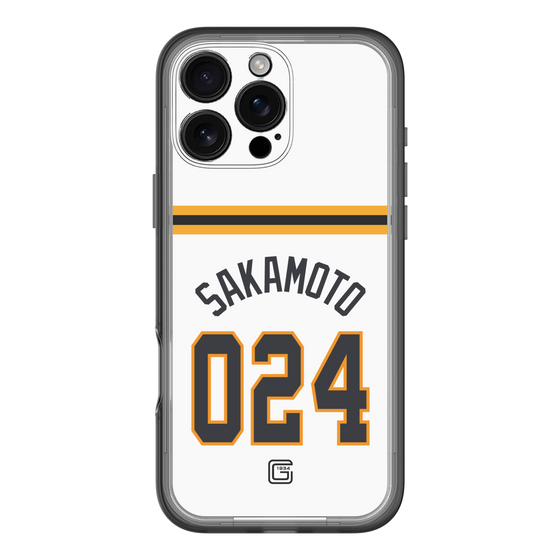 スリムプロテクションプレミアムケース［ 読売ジャイアンツ - #024 SAKAMOTO - ホーム ］