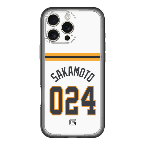 スリムプロテクションプレミアムケース［ 読売ジャイアンツ - #024 SAKAMOTO - ホーム ］