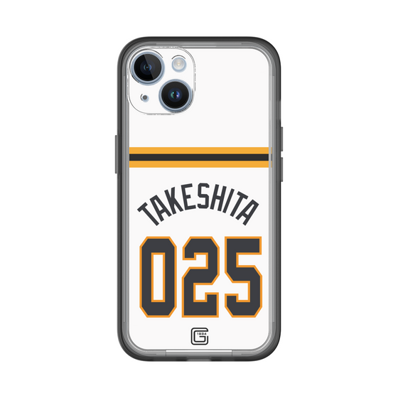 スリムプロテクションプレミアムケース［ 読売ジャイアンツ - #025 TAKESHITA - ホーム ］