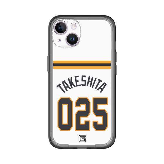 スリムプロテクションプレミアムケース［ 読売ジャイアンツ - #025 TAKESHITA - ホーム ］