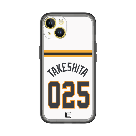 スリムプロテクションプレミアムケース［ 読売ジャイアンツ - #025 TAKESHITA - ホーム ］